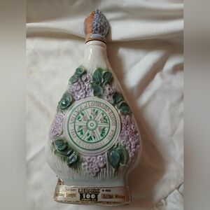 Vintage Beam Whiskey Bottle